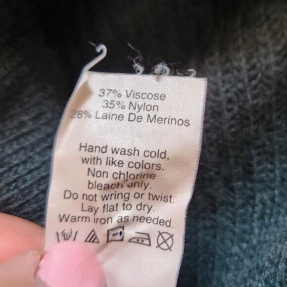 J. Crew Green Wool Blend Sweater - Picture 5 of 8